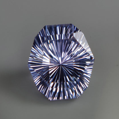 Natural Light Blue Tanzanite Hexagon 7.3mm,1.45ct Fancy Cut Tanzanite Gem, Violet Blue December Birthstone, Tanzanite for Jewelry Making.
